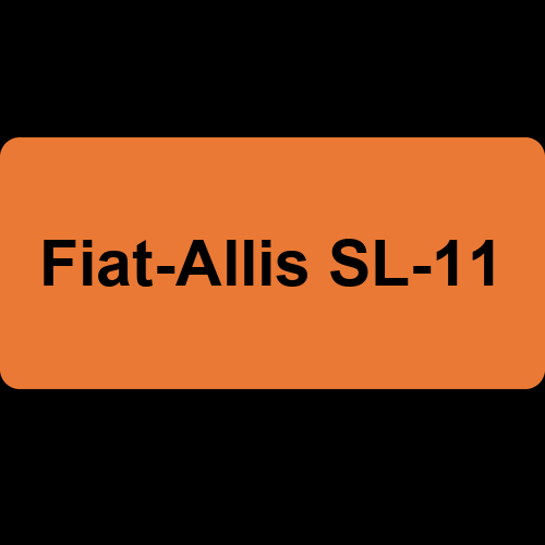 Fiat-Allis SL-11